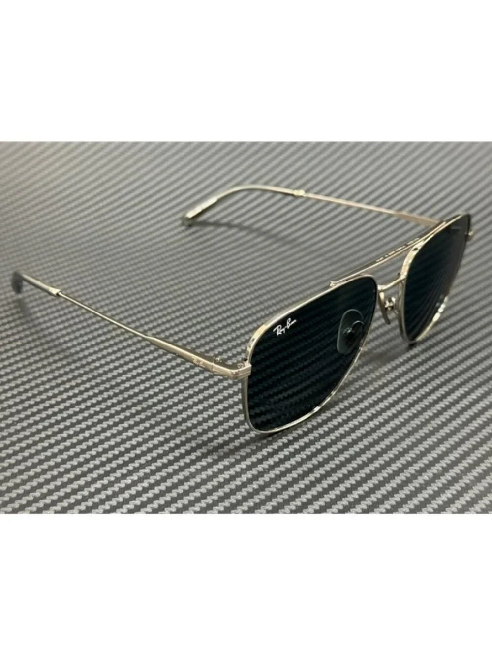 New Ray-Ban Men Silver Sunglasses 59-17-145